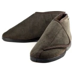 Goodyear Drake Brown Bootee Slipper -Chic Ladies Shoes Store drake brown bootee slipper p6843 388793 image