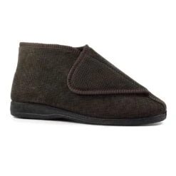 Drake II Brown Bootee Slipper -Chic Ladies Shoes Store drake ii brown bootee slipper p7235 416529 image