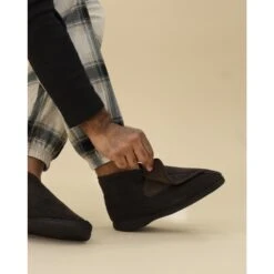 Drake II Brown Bootee Slipper -Chic Ladies Shoes Store drake ii brown bootee slipper p7235 421248 image