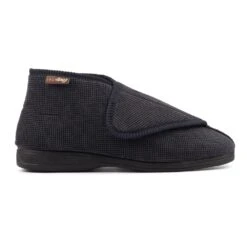 Drake II Navy Bootee Slipper