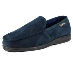 Goodyear Eden Navy Slipper -Chic Ladies Shoes Store eden navy goodyear slipper p6826 387890 image