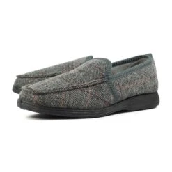 Eisenhower II Grey Slipper -Chic Ladies Shoes Store eisenhower ii grey slipper p7227 416242 image