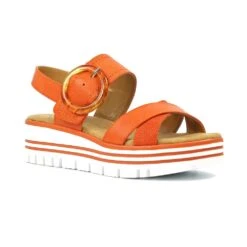 LUNAR Elise Orange Sandal -Chic Ladies Shoes Store elise orange sandal p7384 424747 image