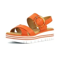 LUNAR Elise Orange Sandal -Chic Ladies Shoes Store elise orange sandal p7384 424753 image
