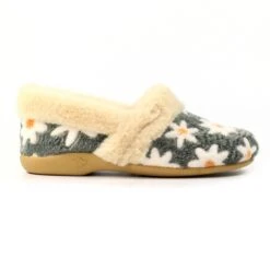 LUNAR Ellis Grey Slipper