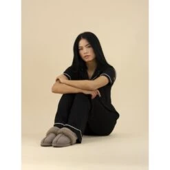 LUNAR Ember II Taupe Slipper -Chic Ladies Shoes Store ember ii taupe slipper p6911 392296 image