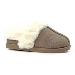 LUNAR Ember III Taupe Boxed Slipper -Chic Ladies Shoes Store ember iii taupe boxed slipper p7694 440870 image