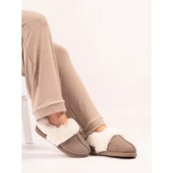 LUNAR Ember III Taupe Boxed Slipper -Chic Ladies Shoes Store ember iii taupe boxed slipper p7694 440873 image