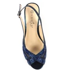 LUNAR Emmerline Navy Slingback Wedge 15 LUNAR Emmerline Navy Slingback Wedge -Chic Ladies Shoes Store emmerline navy slingback wedge p6523 377593 image
