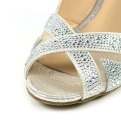 LUNAR Emmerline Silver Slingback Wedge -Chic Ladies Shoes Store emmerline silver slingback wedge p6525 377677 image