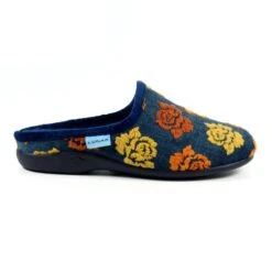 LUNAR Empire Blue Mule Slipper