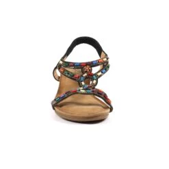 LUNAR Epsom Black Wedge Sandal -Chic Ladies Shoes Store epsom black wedge sandal p6402 404416 image