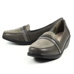 LUNAR Esther Grey Comfort Wedge Shoe -Chic Ladies Shoes Store esther grey comfort wedge shoe p6736 382394 image