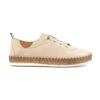LUNAR Evie Cream Leather Plimsoll -Chic Ladies Shoes Store evie cream leather plimsoll p7128 407743 image