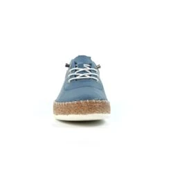 LUNAR Evie Mid Blue Leather Plimsoll 14 LUNAR Evie Mid Blue Leather Plimsoll -Chic Ladies Shoes Store evie mid blue leather plimsoll p7130 407893 image