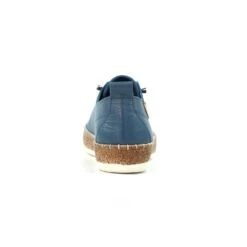 LUNAR Evie Mid Blue Leather Plimsoll 15 LUNAR Evie Mid Blue Leather Plimsoll -Chic Ladies Shoes Store evie mid blue leather plimsoll p7130 407899 image