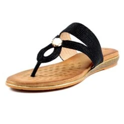 LUNAR Ezra Black Sandal -Chic Ladies Shoes Store ezra black sandal p5647 339942 image