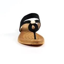 LUNAR Ezra Black Sandal -Chic Ladies Shoes Store ezra black sandal p5647 339943 image