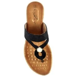 LUNAR Ezra Black Sandal -Chic Ladies Shoes Store ezra black sandal p5647 339946 image