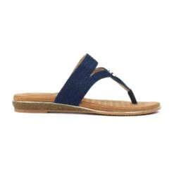 LUNAR Ezra Navy Sandal