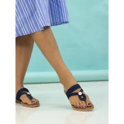 LUNAR Ezra Navy Sandal -Chic Ladies Shoes Store ezra navy sandal p7104 406327 image