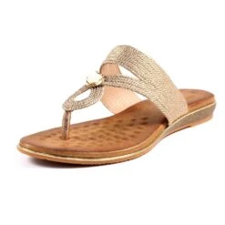 LUNAR Ezra Rose Gold Sandal -Chic Ladies Shoes Store ezra rose gold sandal p5648 339996 image