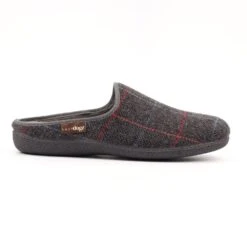 Farrell Grey Mule Slipper