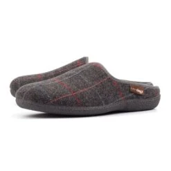 Farrell Grey Mule Slipper -Chic Ladies Shoes Store farrell grey mule slipper p7489 430070 image