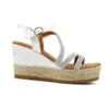 LUNAR Fern Silver Sandal