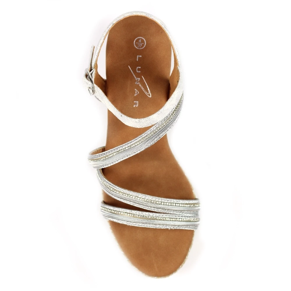 LUNAR Fern Silver Sandal 8 LUNAR Fern Silver Sandal - Image 6
