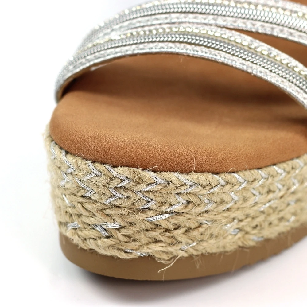 LUNAR Fern Silver Sandal 9 LUNAR Fern Silver Sandal - Image 7