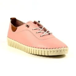 LUNAR Flamborough Pale Pink Leather Shoe -Chic Ladies Shoes Store flamborough pale pink leather shoe p6354 374145 image