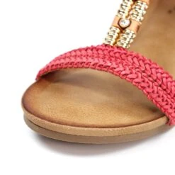 LUNAR Florence Coral Wedge Sandal -Chic Ladies Shoes Store florence coral wedge sandal p7346 421816 image