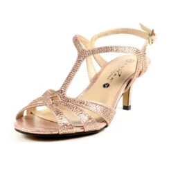 LUNAR Francie Wide Fit Rose Gemstone Sandal -Chic Ladies Shoes Store francie wide fit rose gemstone sandal p6741 382616 image