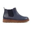 LUNAR Georgie Navy Leather Boot -Chic Ladies Shoes Store georgie navy leather boot p7634 437957 image