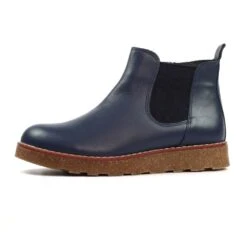 LUNAR Georgie Navy Leather Boot -Chic Ladies Shoes Store georgie navy leather boot p7634 437975 image