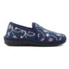 LUNAR Gibson Navy Slipper -Chic Ladies Shoes Store gibson navy slipper p7573 434413 image