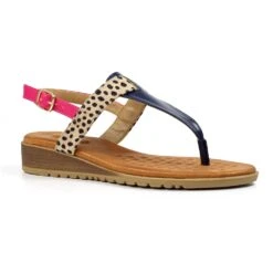 LUNAR Gina Navy Sandal -Chic Ladies Shoes Store gina navy sandal p7105 406491 image