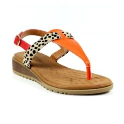 LUNAR Gina Orange Sandal -Chic Ladies Shoes Store gina orange sandal p6386 404368 image