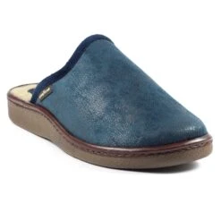 Goodyear Glen Navy Mule Slipper -Chic Ladies Shoes Store glen navy mule slipper p6811 387112 image