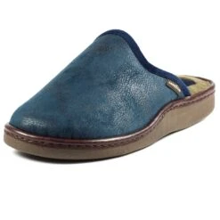 Goodyear Glen Navy Mule Slipper -Chic Ladies Shoes Store glen navy mule slipper p6811 387119 image