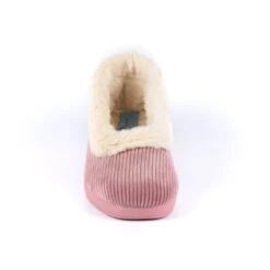 LUNAR Glynis Heather Fur Trim Wedge Slipper -Chic Ladies Shoes Store glynis heather fur trim wedge slipper p4763 290082 image