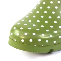 LUNAR Green Rubber Spot Wellington -Chic Ladies Shoes Store green rubber spot wellington p6832 390172 image