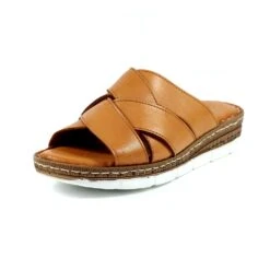 LUNAR Gwen Tan Leather Sandal -Chic Ladies Shoes Store gwen tan leather sandal p6360 374560 image