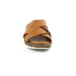 LUNAR Gwen Tan Leather Sandal -Chic Ladies Shoes Store gwen tan leather sandal p6360 374566 image