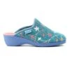 LUNAR Harlow Teal Slipper