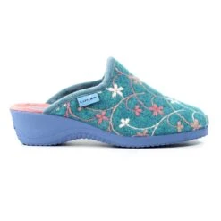 LUNAR Harlow Teal Slipper