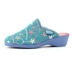LUNAR Harlow Teal Slipper -Chic Ladies Shoes Store harlow teal slipper p7533 432507 image
