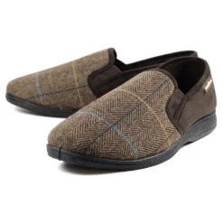 Goodyear Harrison Brown Tweed Slipper -Chic Ladies Shoes Store harrison brown tweed slipper p6825 387848 image