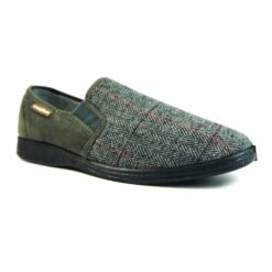 Goodyear Harrison Grey Tweed Slipper -Chic Ladies Shoes Store harrison grey tweed slipper p4853 304141 image